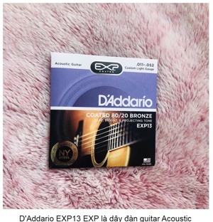 Dây đàn guitar Acoustic D’addario EXP13