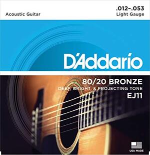 Dây đàn guitar acoustic D'Addario EJ11 (EJ-11)