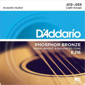 Dây Đàn Guitar Acoustic D'ADDARIO EJ16