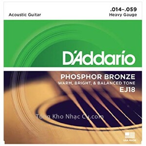 Dây Đàn Guitar Acoustic D'ADDARIO EJ18