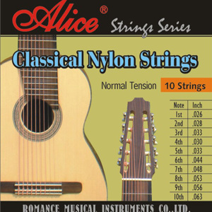 Dây đàn guitar Classic Alice 10 dây AC1032C