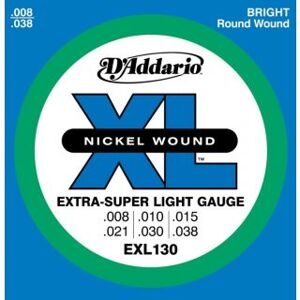 Dây đàn gutiar Electric D'Addario EXL130 Nikel Wound