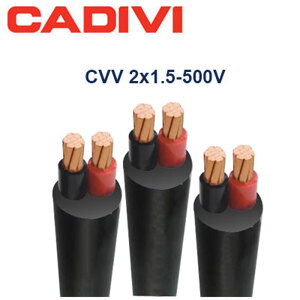 Dây điện cadivi CVV 2×1.5