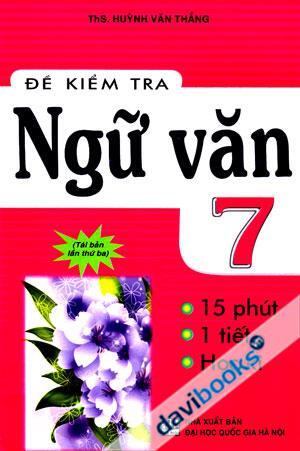 Đề kiểm tra ngữ văn 7