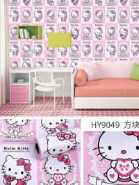 Decal dán tường Hello Kitty HY9049