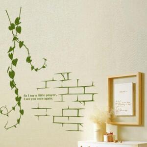 Decal dán tường Leaf NINEWall NG017