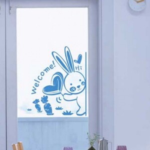 Decal Dán Tường NineWall Welcome BA003