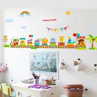 Decal dán tường Perfect - Đoàn tàu thú ngộ nghĩnh - EB171