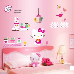 Decal dán tường Perfect EB176 - Hello Kitty 5