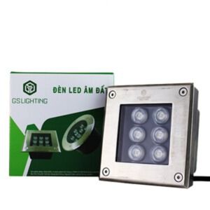 Đèn âm đất vuông 9W GS Lighting GSDV9