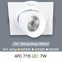 Đèn âm trần downlight Anfaco AFC715 7W