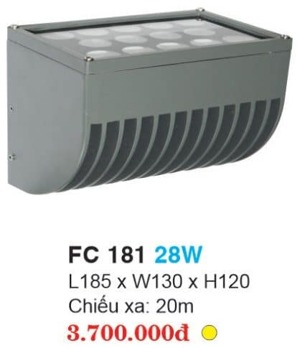 Đèn chiếu điểm FC 181 28W