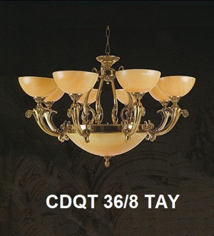 Đèn chùm CDQT 36/8 Tay