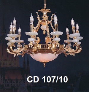 Đèn chùm đồng CD-107/10