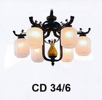 Đèn chùm đồng CD-34/6