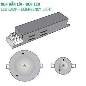 Đèn dẫn lối – Đèn led loại gắn âm trần EMDL76/1L/R