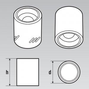 Đèn downlight gắn nổi Sino LM20401