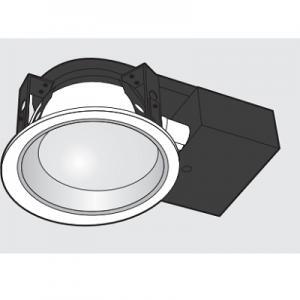 Đèn downlight HS30402 - ngang, vỏ thép, có kính