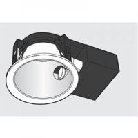 Đèn downlight HS30601 - ngang, vỏ thép, không kính