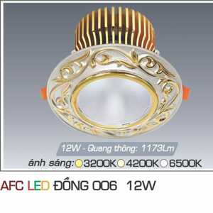 Đèn led Anfaco AFC ĐỒNG 006 - 12W