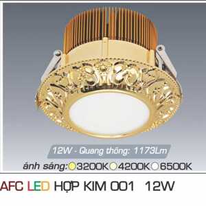 Đèn led Anfaco AFC HỢP KIM 001 - 12W