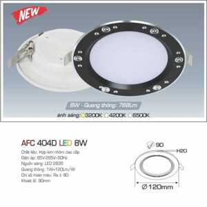 Đèn led âm trần Anfaco AFC 404D