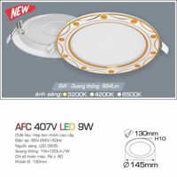 Đèn led âm trần Anfaco AFC 407V - 9W