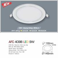 Đèn led âm trần Anfaco AFC 409B - 9W