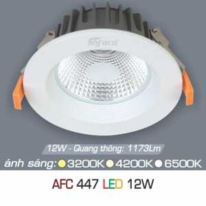 Đèn led âm trần Anfaco AFC 447 - 12W