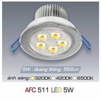 Đèn led âm trần Anfaco AFC 511 - 5W