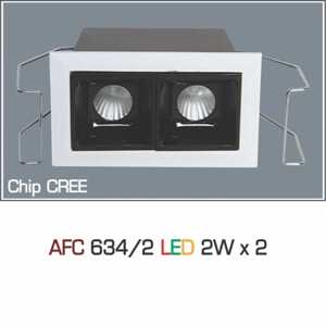 Đèn led âm trần Anfaco AFC 634/2 - 2W