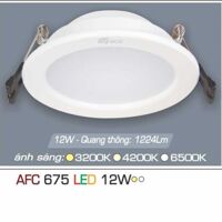 Đèn led âm trần Anfaco AFC 675 - 12W