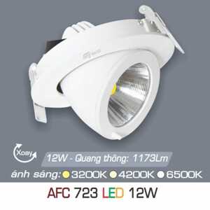 Đèn led âm trần Anfaco AFC 723 - 12W