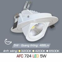 Đèn led âm trần Anfaco AFC 724 - 5W