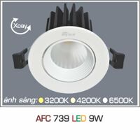 Đèn led âm trần Anfaco AFC 739 - 9W