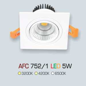 Đèn led âm trần Anfaco AFC 752/1 - 5W