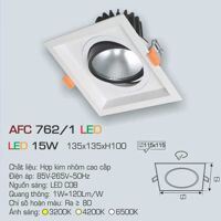 Đèn led âm trần Anfaco AFC 762/1 - 15W