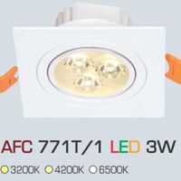 Đèn led âm trần Anfaco AFC 771T/1 - 3W