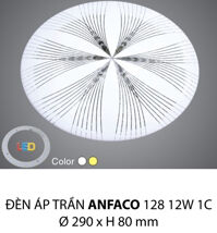 Đèn led âm trần Anfaco AFC-128 - 12W, 1CĐ