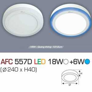 Đèn led âm trần Anfaco AFC-557D - 18W+6W