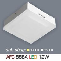 Đèn led âm trần Anfaco AFC-558A - 12W