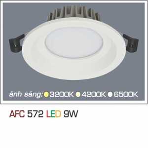 Đèn led âm trần Anfaco AFC-572 - 9W, 1CĐ