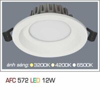 Đèn led âm trần Anfaco AFC-572 - 12W, 1CĐ