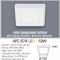 Đèn led âm trần Anfaco AFC-574 - 12W