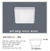 Đèn led âm trần Anfaco AFC-574 - 6W