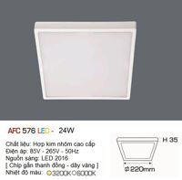 Đèn led âm trần Anfaco AFC-576 - 24W