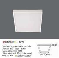 Đèn led âm trần Anfaco AFC-576 - 17W