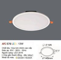 Đèn led âm trần Anfaco AFC-578 - 13W