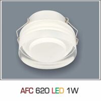 Đèn led âm trần Anfaco AFC-620 - 1W