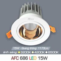 Đèn led âm trần Anfaco AFC 686 - 15W